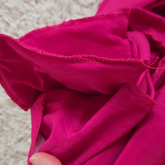 🐙VTG 80s Magenta Kulots/Dress - Picture 9 of 9